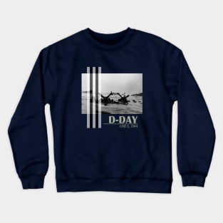 D Day 06 Jun 1944 WW2 Normandy Landings Crewneck Sweatshirt